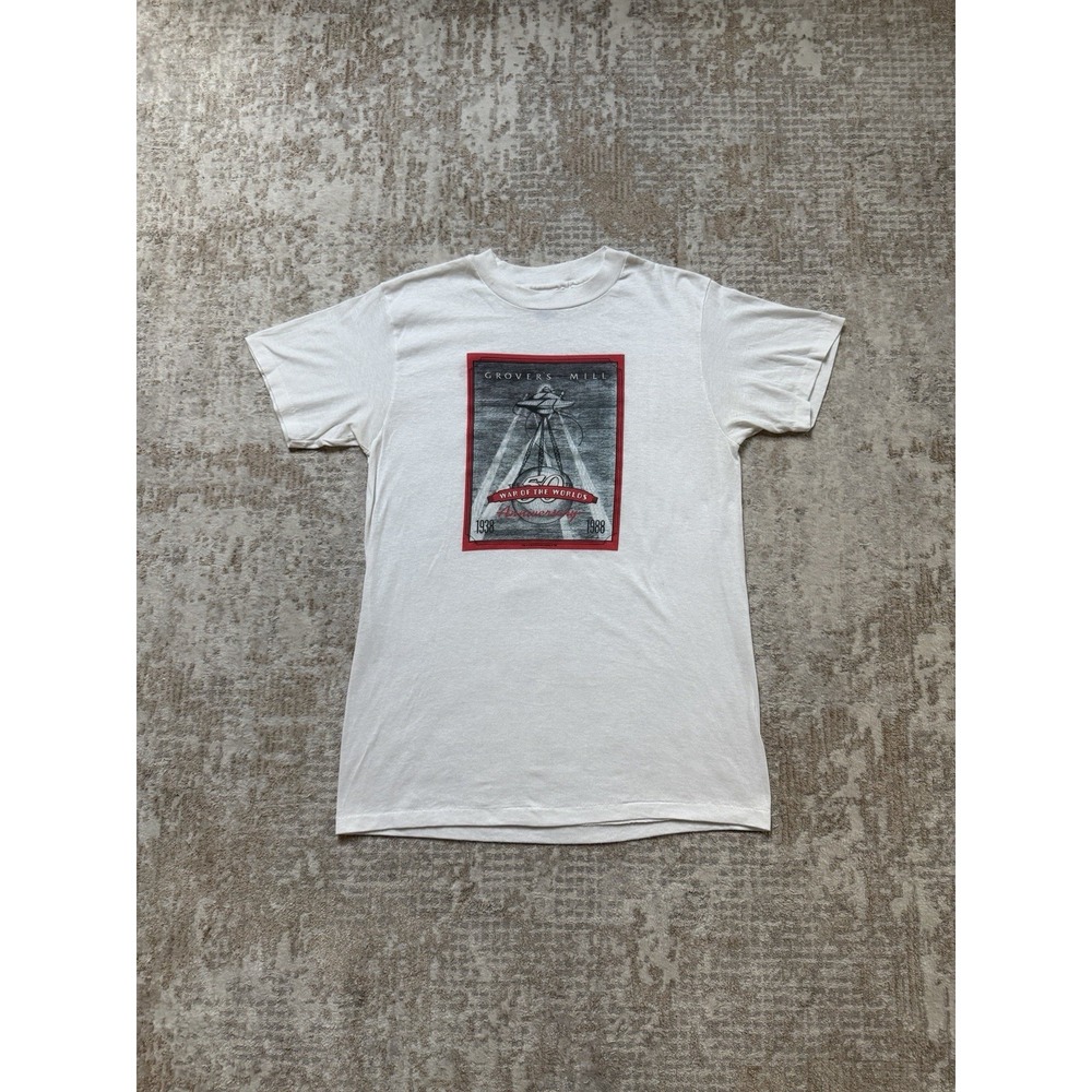 Vintage RARE Champion 1988 War of the Worlds 50th Anniversary Graphic T-Shirt